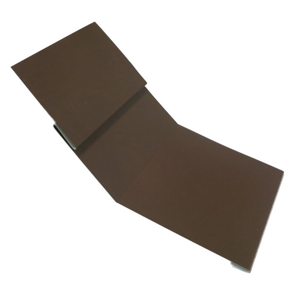 SL 6" x 7" Endwall Flashing </br>w/Cleat and Open Hem