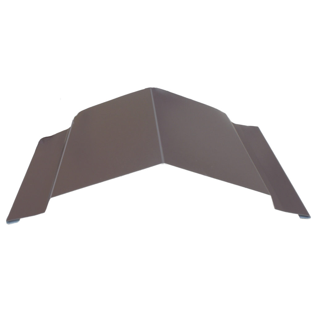 SL 12" Ridge Cap w/Open hems AW Metal LLC