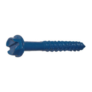 Blue Concrete Screw Anchor - 1/4"