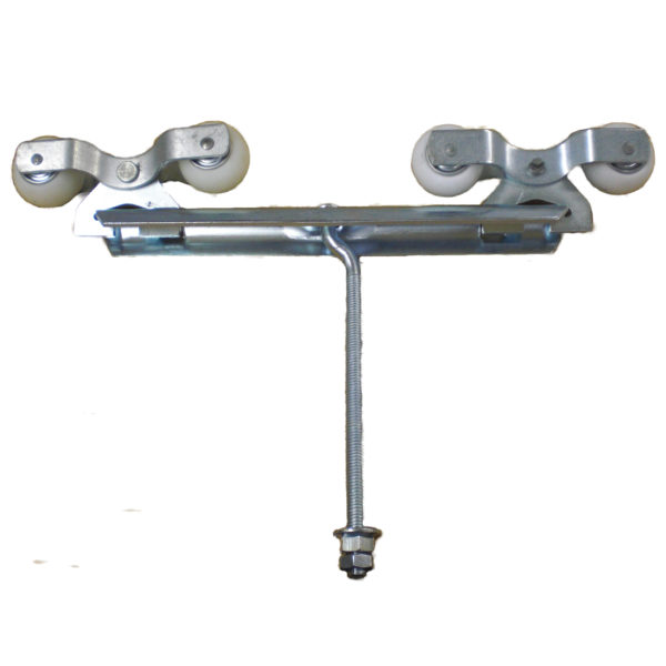 Delrin Double Truck Trolley w/9" bolt