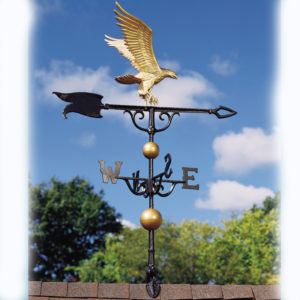 46" Weathervane - Full Bodied Gold Bronze