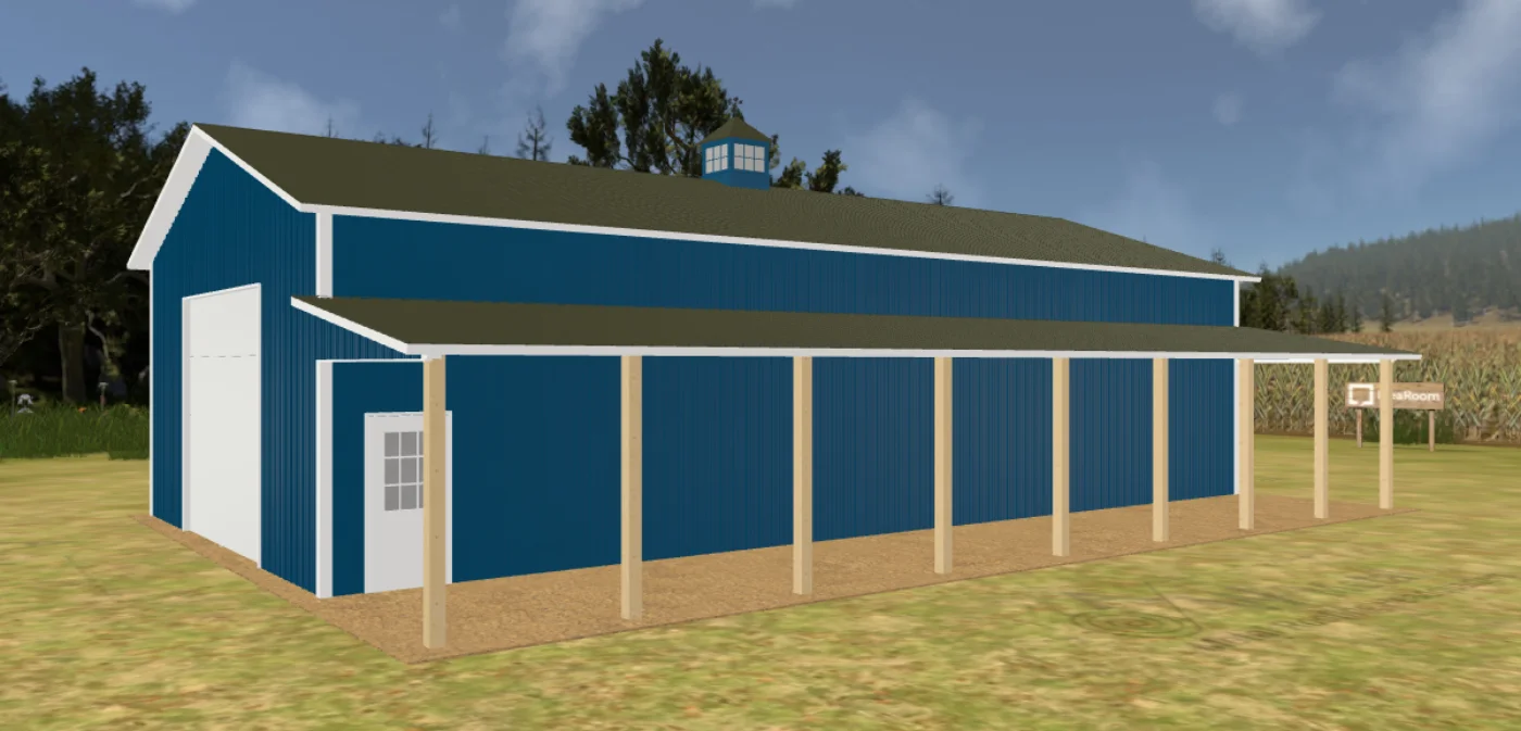 Design your Project | Pole barn drawing